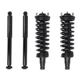 4Pcs Front & Rear Shock Absorber for 04-07 Buick, 02-09 Chevy/GMC, 02-04 Oldsmobile