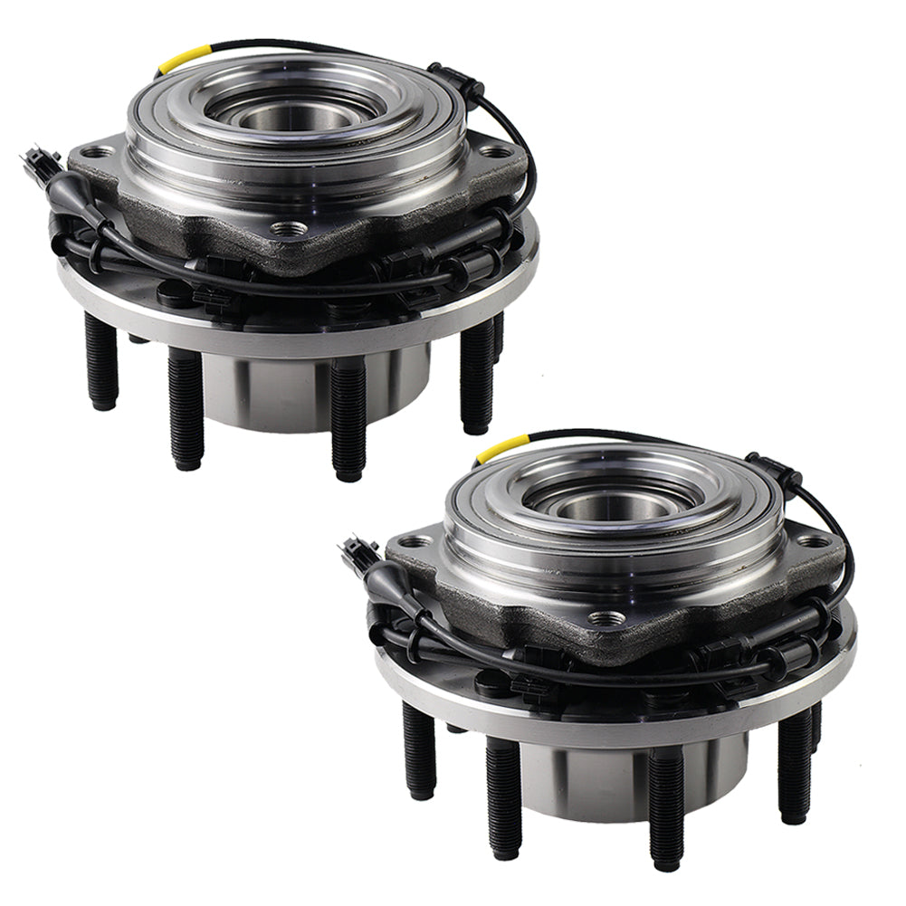 2Pcs Front Wheel Hub Bearing Assembly for 2005-2010 Ford F-250 F-350 Super Duty