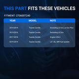 Alternator for 2014-2019 Toyota Corolla