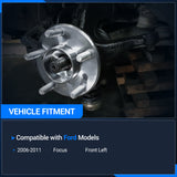 Front Left Steering Knuckle Assembly for 2006-2011 Ford Focus