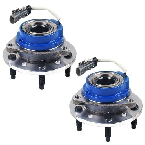 TOM AUTO PARTS 2pc Front Wheel Bearing Hub For Chevy Malibu Pontiac Grand Am Olds