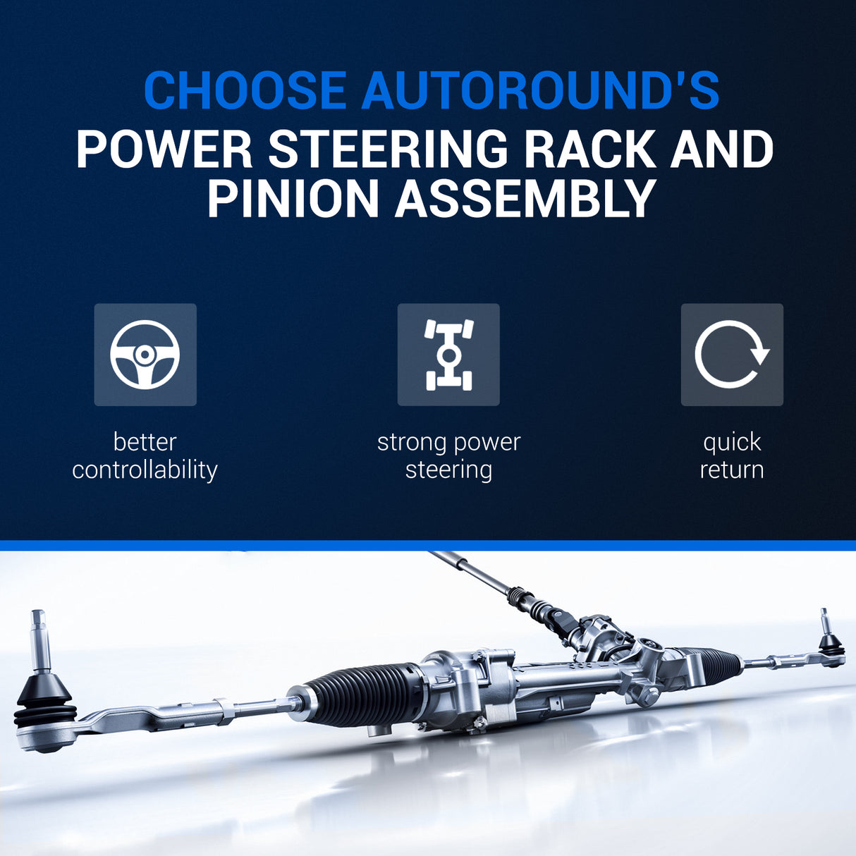 Power Steering Rack and Pinion Assembly for 1995-2004 Toyota Tacoma/ 1996-2002 4Runner