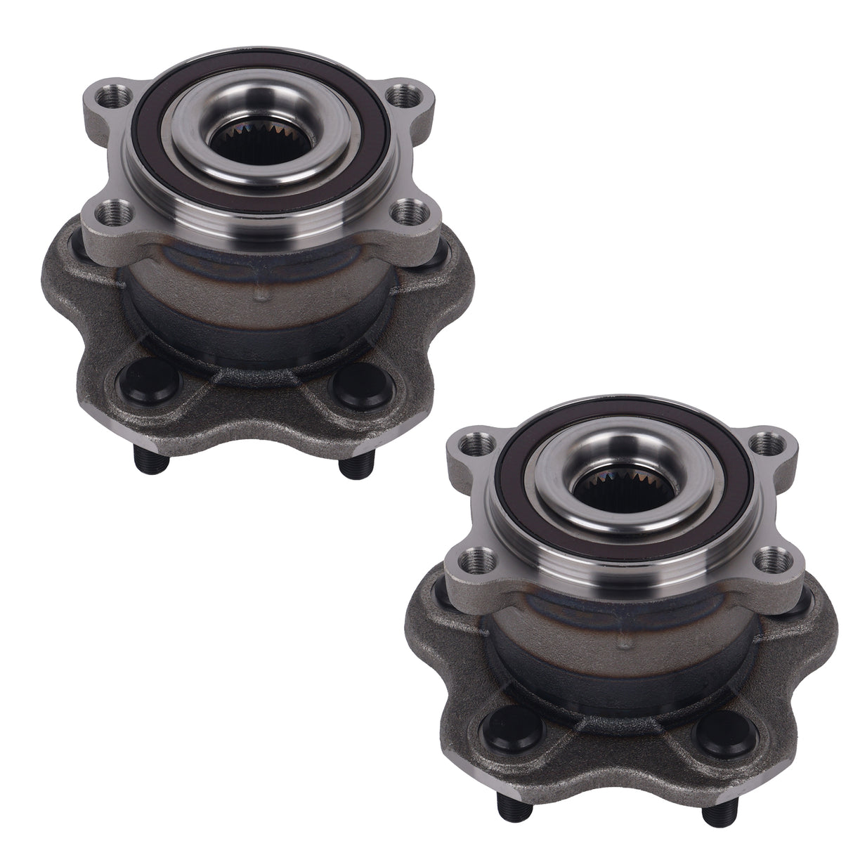 2Pcs Rear Wheel Hub Bearing Assembly for 2013-2020 Infiniti, 2013-2023 Nissan, w/ABS
