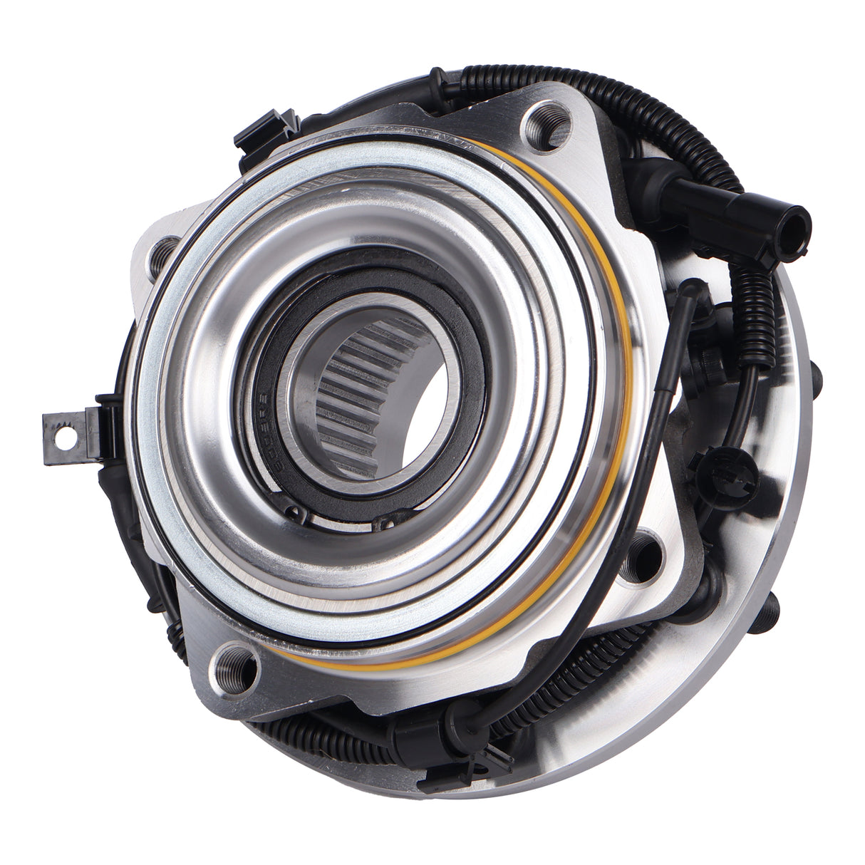 4WD Front Wheel Hub Bearing Assembly for 2005-2009 Ford F-250, 2005-2010 Ford F-350 Super Duty DRW