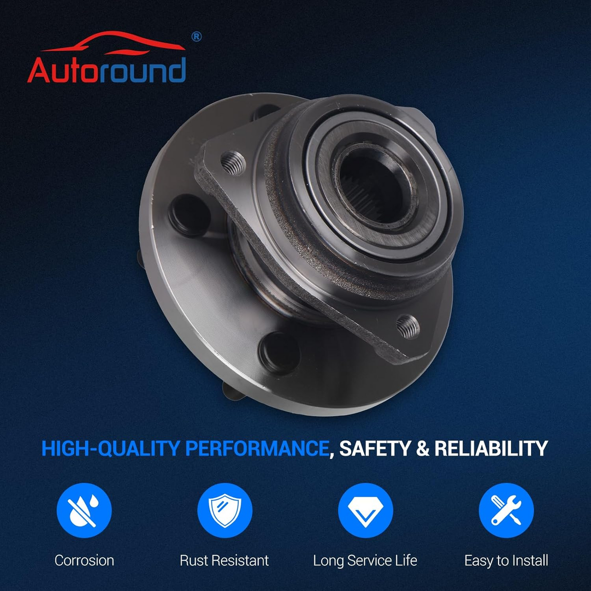 Front Wheel Bearing Hub Assembly for 1999-2004 Jeep Grand Cherokee