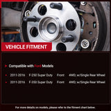 515130-black-anti-rust-front-wheel-hub-for-for-2011-2016-ford-f-250-f-350-super-duty