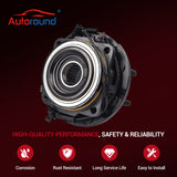 515130-black-anti-rust-front-wheel-hub-for-for-2011-2016-ford-f-250-f-350-super-duty