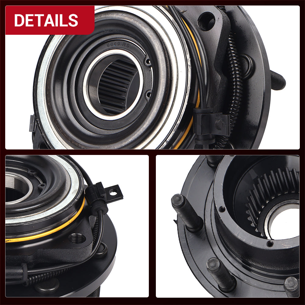515130-black-anti-rust-front-wheel-hub-for-for-2011-2016-ford-f-250-f-350-super-duty