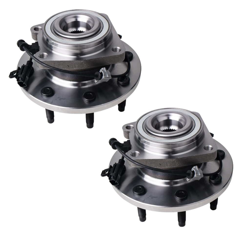 2Pcs Front Wheel Hub Bearing for 11-20 Chevy Silverado 2500 3500HD, GMC Sierra 2500 3500HD