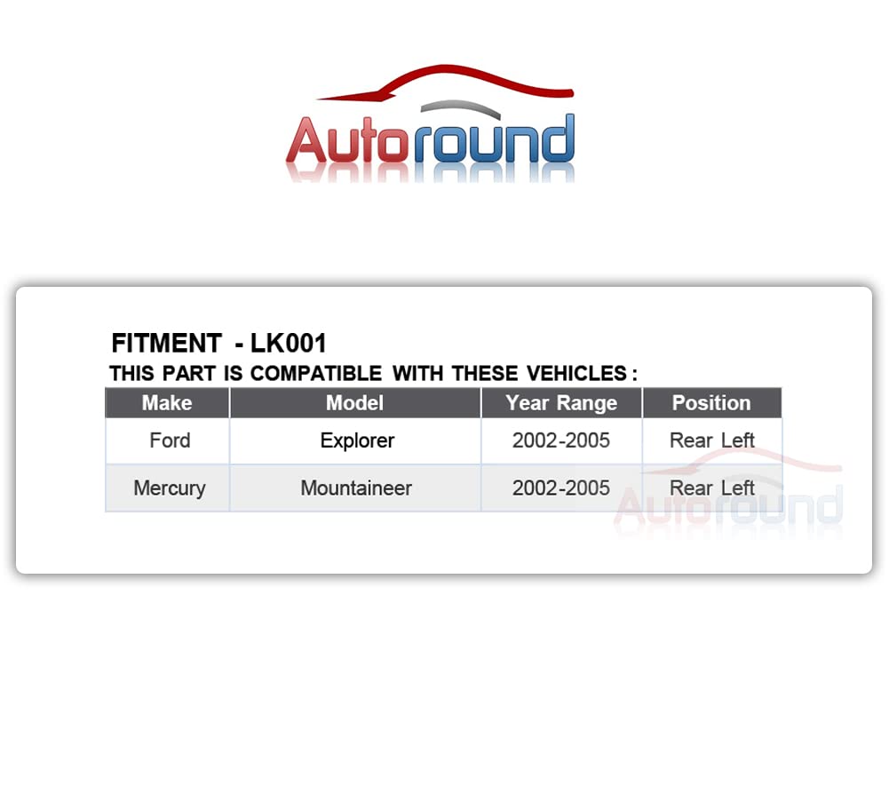 Rear Left Wheel Hub Steering Knuckle Assembly for 2002-2005 Ford/Mercury