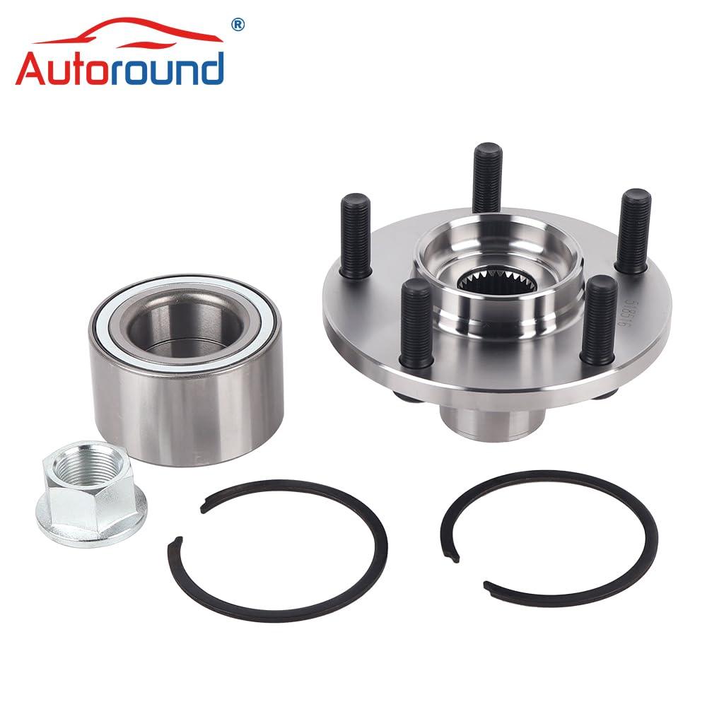 Front Wheel Hub Repair Kit for 02-06 Nissan Altima/ 00-08 Maxima, 00-01 Infiniti I30/ 02-04 I35