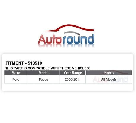 Front Wheel Bearing Hub Assembly for 2000-2011 Ford Focus