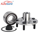 2Pcs Front Wheel Bearing and Hub Assembly for 2002-2006 Honda CR-V, 2003-2011 Element