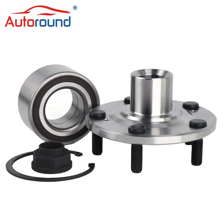 2Pcs Front Wheel Bearing and Hub Assembly for 2002-2006 Honda CR-V, 2003-2011 Element