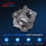 541003 Rear Wheel Bearing & Hub for 2005-2008 Nissan Armada, 2005-2012 Pathfinder