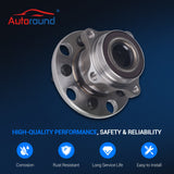2Pcs 512337 Rear Wheel Bearing & Hub Assembly for 2006-2022 Lexus IS250 IS350 GS350 GS450h GS F