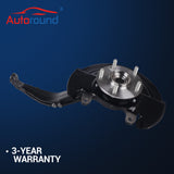 Front Left Steering Knuckle Assembly for 2003-2007 Honda Accord 2.4L L4; Automatic Trans 698401