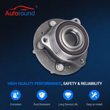 2Pcs 513442 Front/Rear Wheel Bearing Hub for 2018-2024 Chevy Equinox Malibu GMC Buick