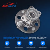 2Pcs 512483 Rear Wheel Bearing & Hub Assembly for 2012-2017 Hyundai Accent, Kia Rio
