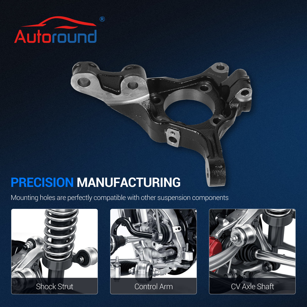 Front Right Steering Knuckle Assembly for 2014-2018 Subaru
