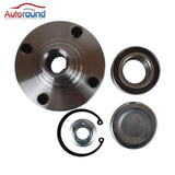 2Pcs Front Wheel Bearing and Hub Assembly Kit