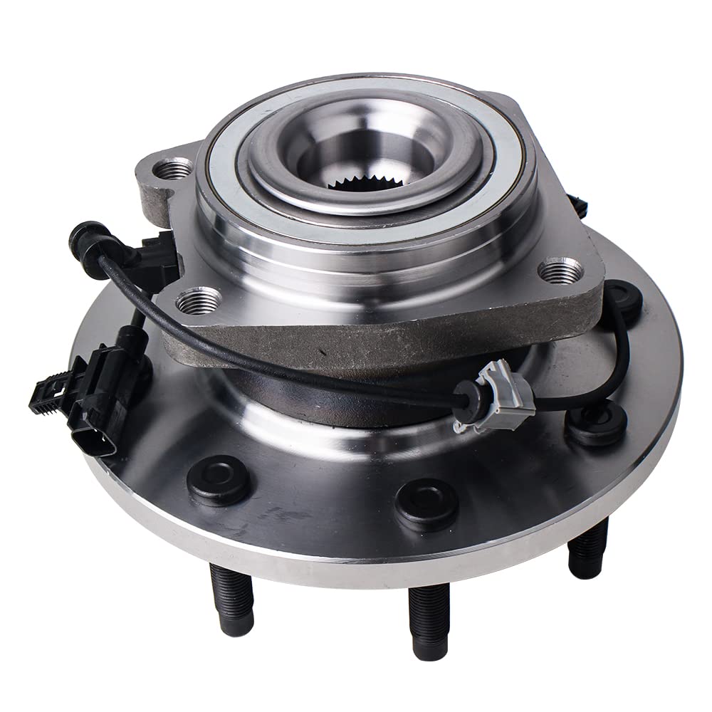 2Pcs Front Wheel Hub Bearing for 11-20 Chevy Silverado 2500 3500HD, GMC Sierra 2500 3500HD