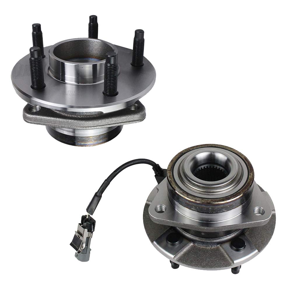 2Pcs Front Wheel Hub Bearing Assembly for 2005-2006 Chevy, 2002-2007 Saturn, 2006 Pontiac