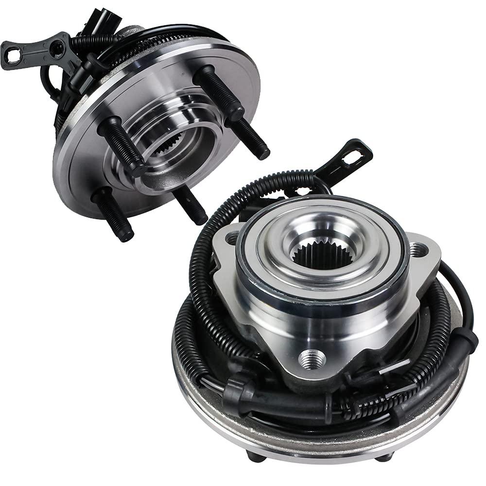 2Pcs Front Wheel Hub Bearing Assembly for 2006-2010 Ford Explorer, 06-10 Mercury Mountaineer