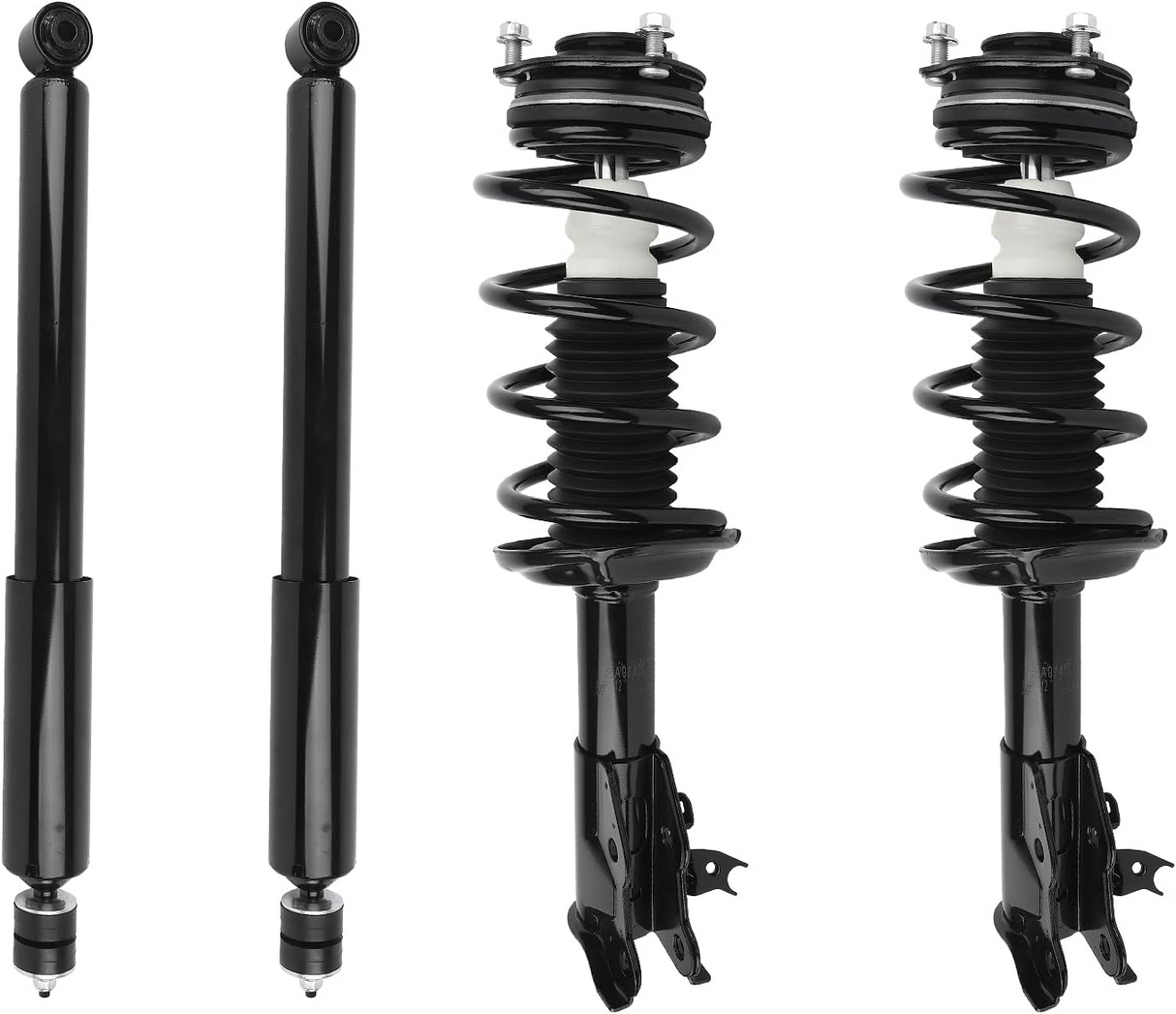 4Pcs Front & Rear Shock Absorber Assembly for 2006-2011 Acura, Honda