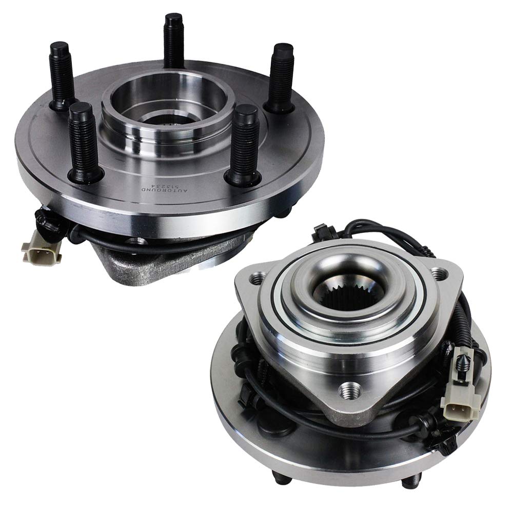 2Pcs Front Wheel Hub Bearing Assembly for 2005-2010 Jeep Grand Cherokee/Commander