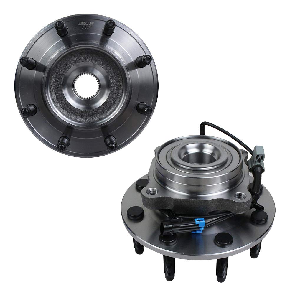 2Pcs Front Wheel Hub Bearing Assembly for 2007-2013 Chevy/GMC, 2008-2009 Hummer