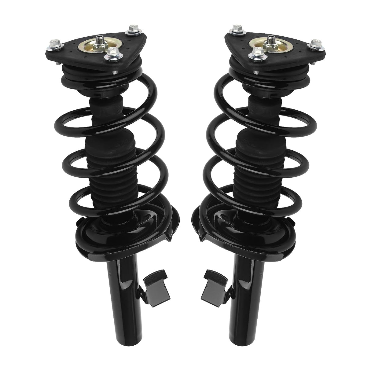 4Pcs Front & Rear Complete Shock Absorbers Strut Spring Assemblies for 2004-2010 Mazda