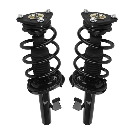 4Pcs Front & Rear Complete Shock Absorbers Strut Spring Assemblies for 2004-2010 Mazda