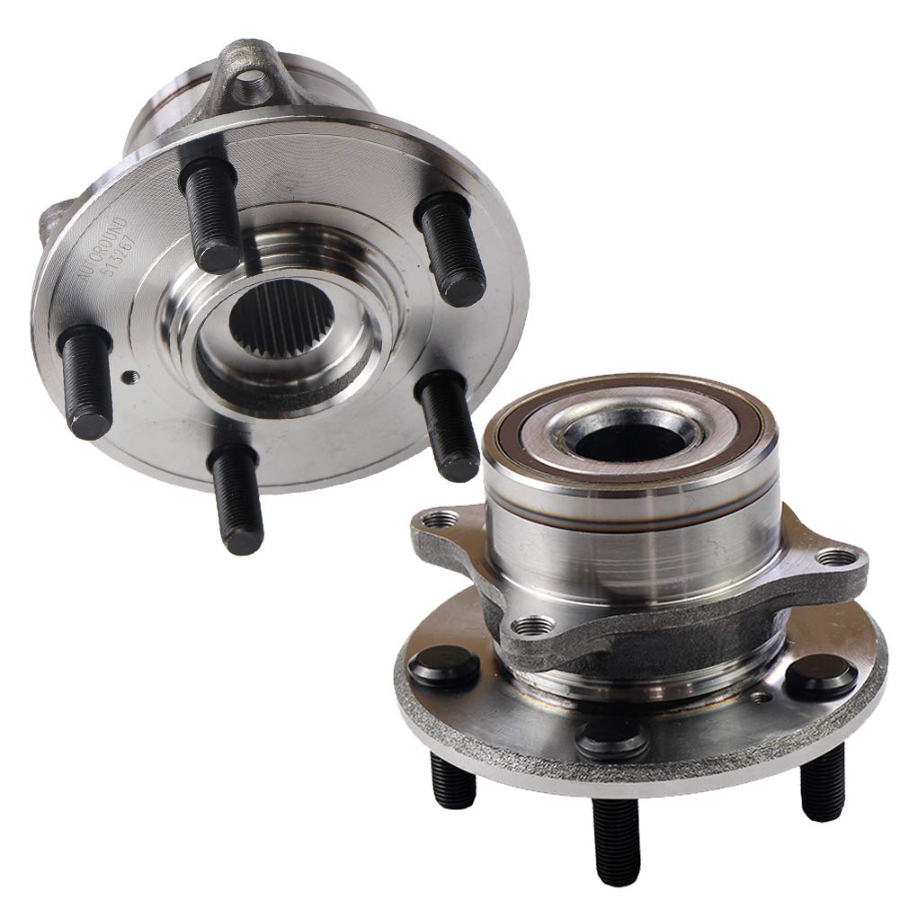 2Pcs Front Wheel Bearing and Hub Assembly for 2009-2015 Honda Pilot, 2007-2013 Acura MDX/ZDX