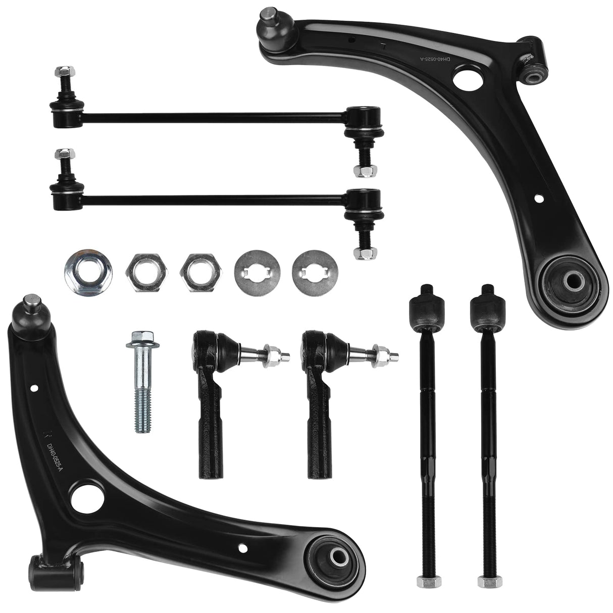 Front Lower Control Arm Kit for 2007-2017 Jeep, 2007-2012 Dodge