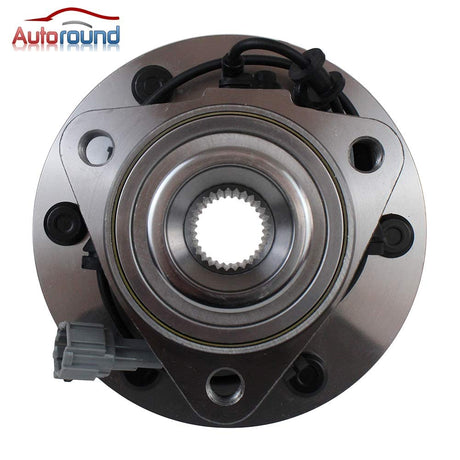 2Pcs Front Wheel Bearing and Hub Assembly