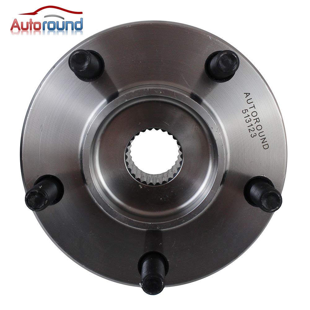 2Pcs Front Wheel Hub Bearing Assembly