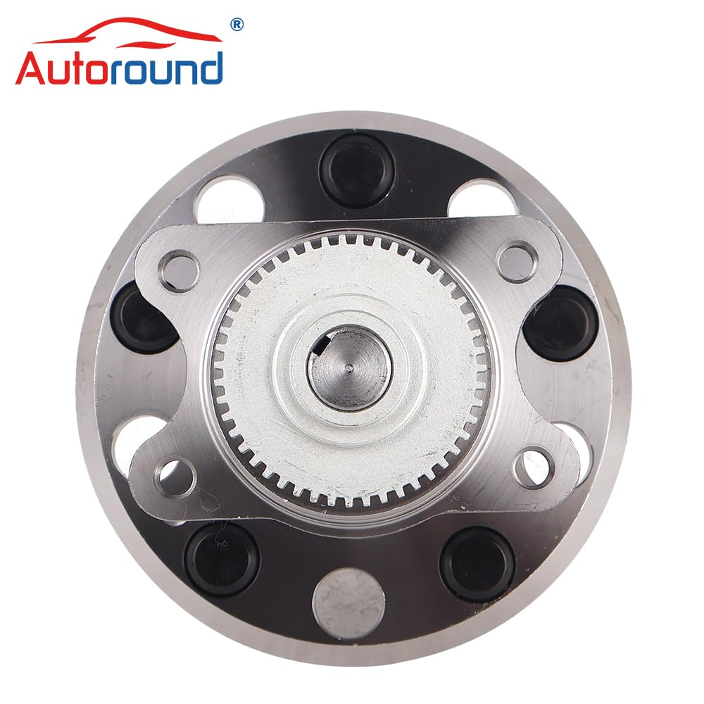 2Pcs Rear Wheel Hub and Bearing Assembly for 06-09 Hyundai Sonata, 06-10 Kia Optima