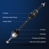 Front Right CV Axle Shaft Assembly for 2013-2018 Ford Fusion & 2014-2016 Lincoln MKZ
