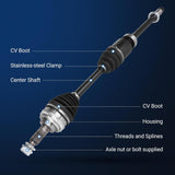 Front Right Passenger Side CV Axle Shaft Assembly for 1997-2001 Lexus, 1997-2003 Toyota