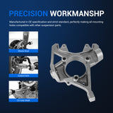 Front Steering Knuckle Assembly for 1990-2006 Jeep