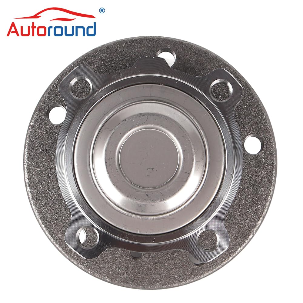 2Pcs Front Wheel Hub and Bearing Assembly for BMW