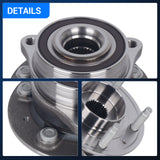 2Pcs 513442 Front/Rear Wheel Bearing Hub for 2018-2024 Chevy Equinox Malibu GMC Buick