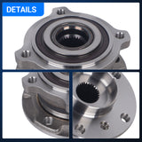 513305 Front Wheel Bearing & Hub Assembly for 2007-2018 BMW X5, 2008-2018 BMW X6
