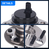 512418 Rear Wheel Bearing & Hub Assembly for 2008-2015 Scion xB (5-Lug w/ABS)