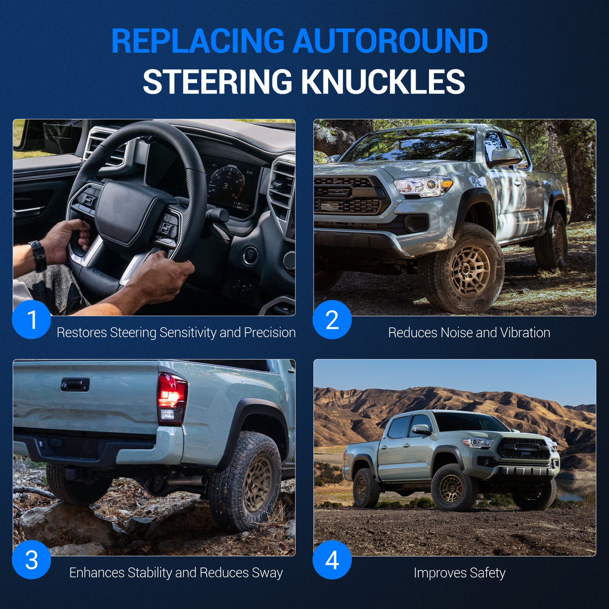 Front Right Steering Knuckle Assembly for 2014-2018 Subaru