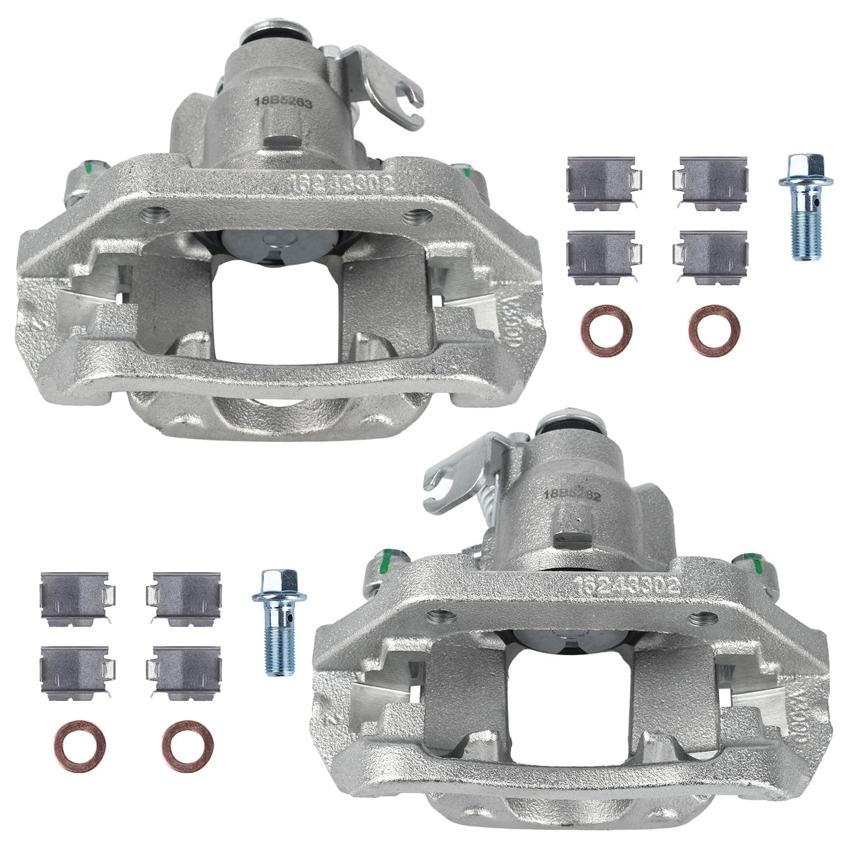 Rear Disc Brake Caliper for 2010-2019 Ford, 2010-2014 Lincoln