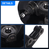 2Pcs Front Steering Knuckle Assembly for 2003-2005 Honda Civic 1.7L L4