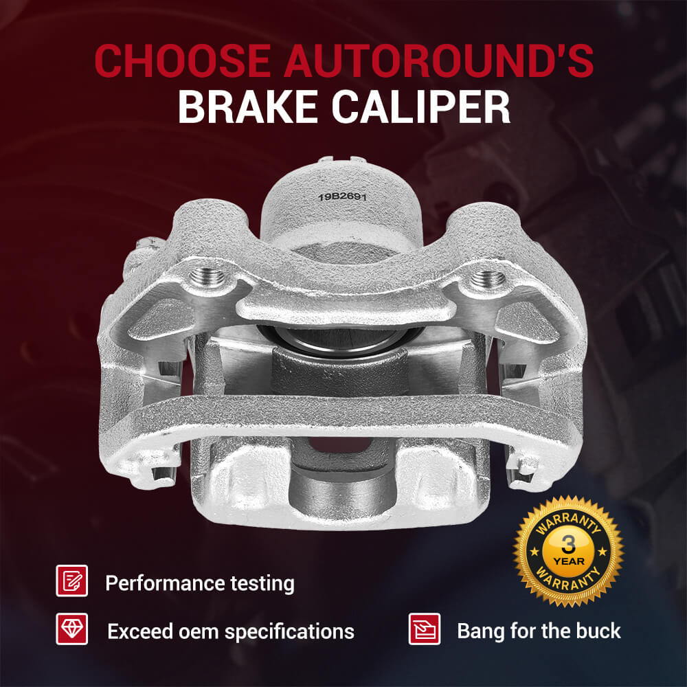 Front Disc Brake Caliper fit for 2002-2004 Infiniti, 2002-2006 Nissan
