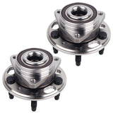 2Pcs Front & Rear Wheel Hub Bearing for 2010-2017 Buick, Chevy, GMC, 2013-2017 Cadillac